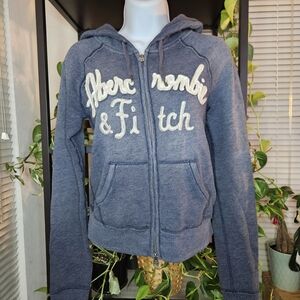 Abercrombie & Fitch Blue Hoodie